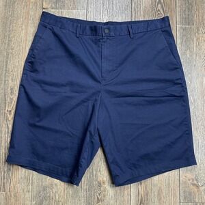 Banana Republic Emerson Short Navy Blue Mens Size 38 Chino Casual Shorts